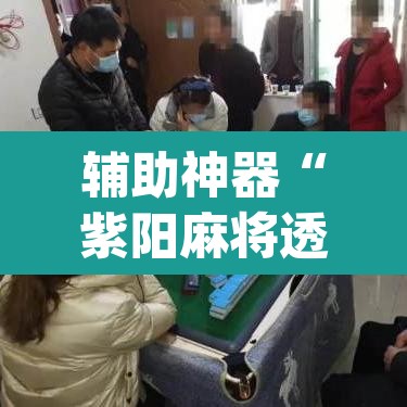 辅助神器“紫阳麻将透视外挂软件”(透视)其实确实有挂