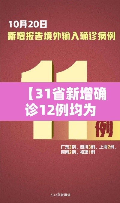 【31省新增确诊12例均为境外输入,31省新增确诊病例36例 均为境外输入】 【31省新增确诊12例均为境外输入,31省新增确诊病例36例 均为境外输入】