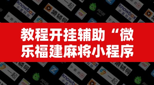 教程开挂辅助“微乐福建麻将小程序挂”开挂辅助脚本+详细开挂安装教程