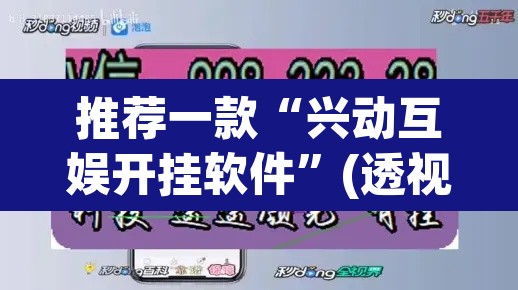 推荐一款“兴动互娱开挂软件”(透视挂)辅助透视教程