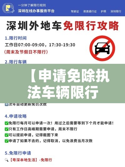 【申请免除执法车辆限行,限行免罚申请】 【申请免除执法车辆限行,限行免罚申请】
