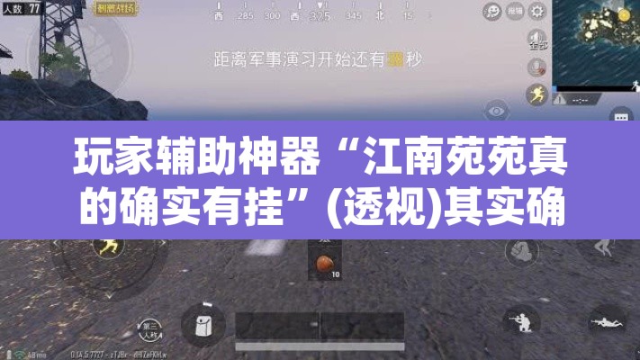 玩家辅助神器“江南苑苑真的确实有挂	”(透视)其实确实有挂