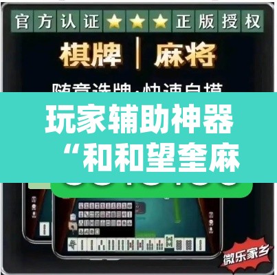 玩家辅助神器“和和望奎麻将怎么赢”(透视)其实确实有挂