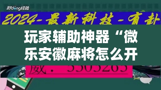 玩家辅助神器“微乐安徽麻将怎么开挂吗”(透视挂)辅助透视教程