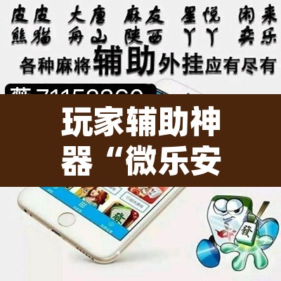 玩家辅助神器“微乐安徽麻将怎么开挂吗	”(透视挂)辅助透视教程