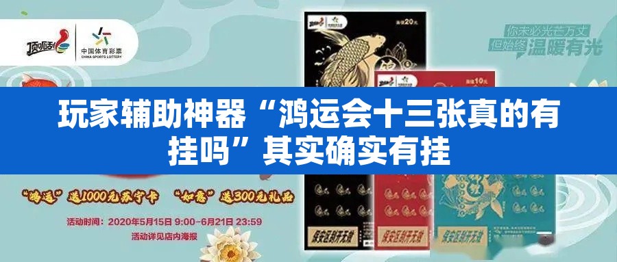 玩家辅助神器“鸿运会十三张真的有挂吗”其实确实有挂