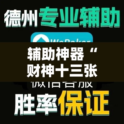 辅助神器“财神十三张开挂透视软件”其实确实有挂