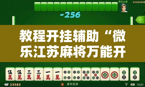 教程开挂辅助“微乐江苏麻将万能开挂器”其实确实有挂