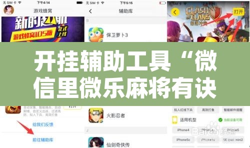开挂辅助工具“微信里微乐麻将有诀窍”开挂辅助脚本+详细开挂安装教程