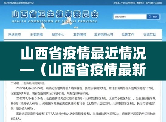 山西省疫情最近情况—(山西省疫情最新消息实时) 山西省疫情最近情况—(山西省疫情最新消息实时)
