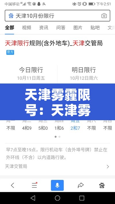 天津雾霾限号:天津雾霾天气明天限号吗 天津雾霾限号:天津雾霾天气明天限号吗