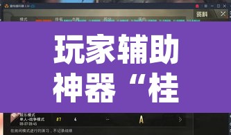 玩家辅助神器“桂麻圈怎么开挂”(透视挂)辅助透视教程