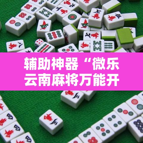 辅助神器“微乐云南麻将万能开挂器”其实确实有挂