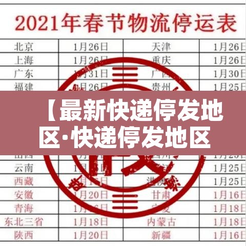 【最新快递停发地区·快递停发地区2021】 【最新快递停发地区·快递停发地区2021】