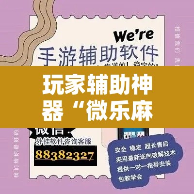 玩家辅助神器“微乐麻将万能开挂器通用	”其实确实有挂