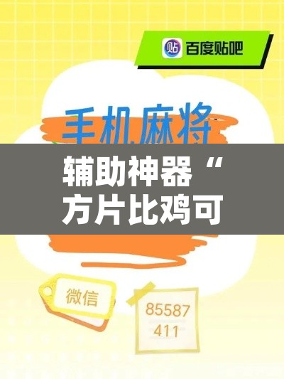 辅助神器“方片比鸡可以开挂吗”其实确实有挂