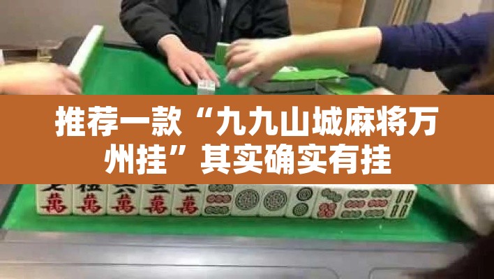 推荐一款“九九山城麻将万州挂”其实确实有挂
