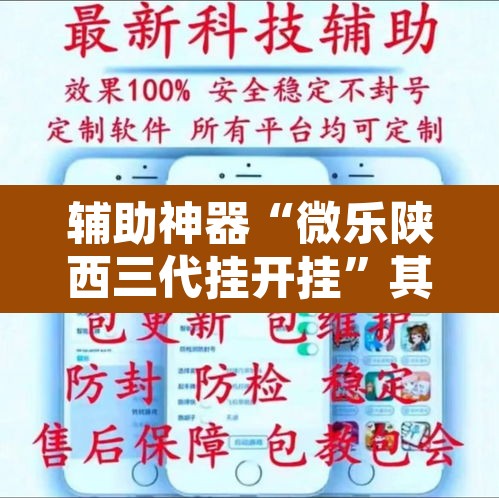 辅助神器“微乐陕西三代挂开挂”其实确实有挂