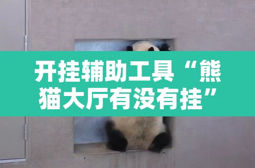 开挂辅助工具“熊猫大厅有没有挂”其实确实有挂