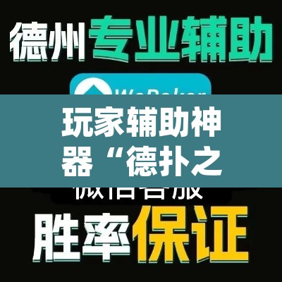 玩家辅助神器“德扑之星作弊透视挂”(透视挂)辅助透视教程