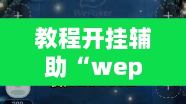 教程开挂辅助“wepoker透视挂被骗经历”开挂辅助脚本+详细开挂安装教程