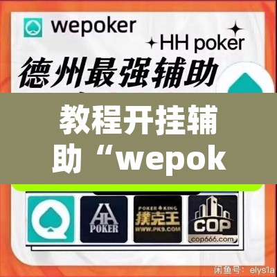 教程开挂辅助“wepoker透视挂被骗经历	”开挂辅助脚本+详细开挂安装教程