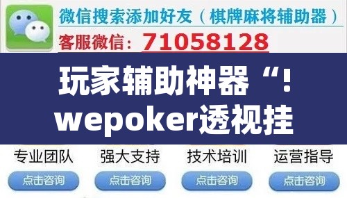 玩家辅助神器“!wepoker透视挂方法	”其实确实有挂