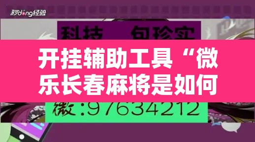 开挂辅助工具“微乐长春麻将是如何开挂作弊的	”开挂辅助脚本+详细开挂安装教程