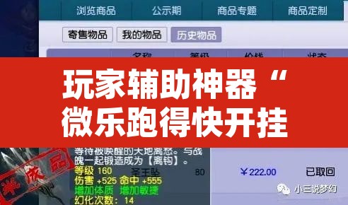 玩家辅助神器“微乐跑得快开挂下载安装微信	”开挂辅助脚本+详细开挂安装教程