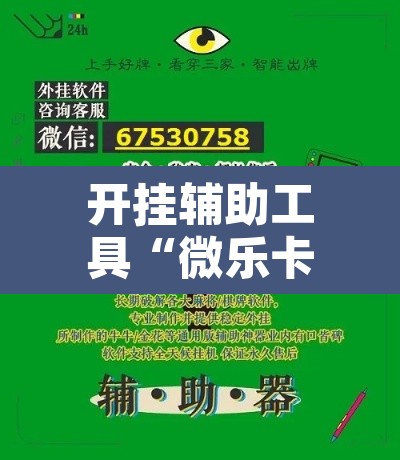 开挂辅助工具“微乐卡五星万能辅助器”开挂辅助脚本+详细开挂安装教程