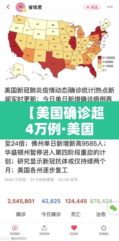 【美国确诊超4万例·美国确诊超2477万】 【美国确诊超4万例·美国确诊超2477万】