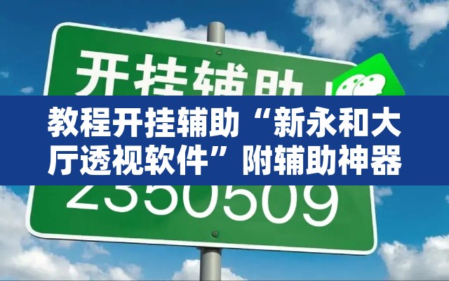 教程开挂辅助“新永和大厅透视软件”附辅助神器开挂脚本详细步骤