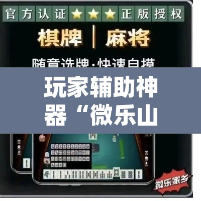 玩家辅助神器“微乐山东麻将开挂免费下载安装”(透视挂)辅助透视教程
