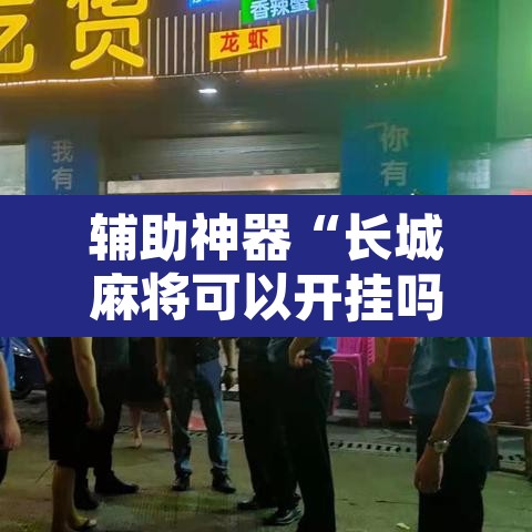 辅助神器“长城麻将可以开挂吗	”开挂辅助脚本+详细开挂安装教程