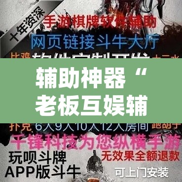辅助神器“老板互娱辅助专用神器”(透视)其实确实有挂