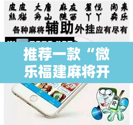 推荐一款“微乐福建麻将开挂下载”(透视挂)辅助透视教程