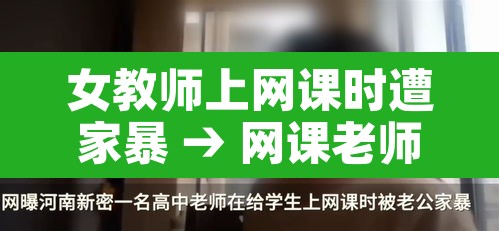 女教师上网课时遭家暴 → 网课老师事件