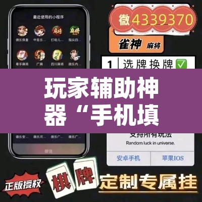 玩家辅助神器“手机填大坑辅助器通用版”附辅助神器开挂脚本详细步骤