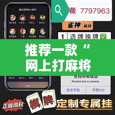 推荐一款“网上打麻将到底有没有挂	”开挂辅助脚本+详细开挂安装教程