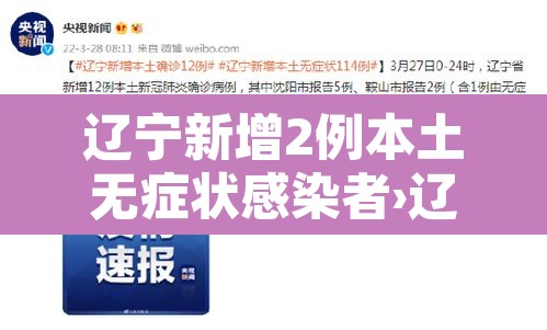 辽宁新增2例本土无症状感染者›辽宁新增确诊2例 无症状感染者3例 辽宁新增2例本土无症状感染者›辽宁新增确诊2例 无症状感染者3例