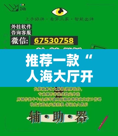 推荐一款“人海大厅开挂透视”附辅助神器开挂脚本详细步骤