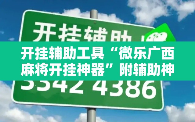 开挂辅助工具“微乐广西麻将开挂神器	”附辅助神器开挂脚本详细步骤