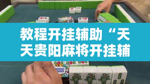 教程开挂辅助“天天贵阳麻将开挂辅助神器”其实确实有挂