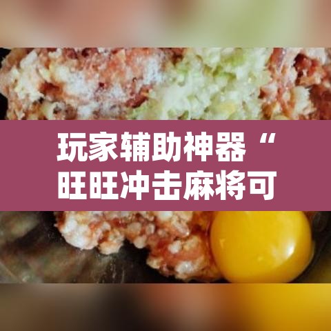 玩家辅助神器“旺旺冲击麻将可以开挂”(透视挂)辅助透视教程