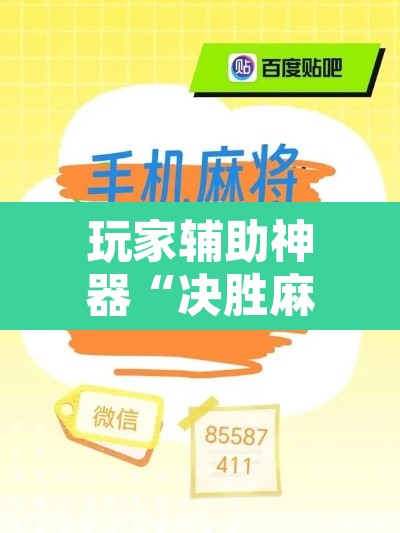 玩家辅助神器“决胜麻将助手软件”其实确实有挂