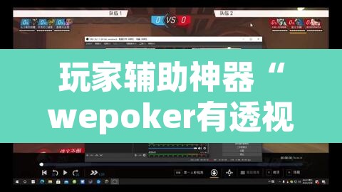 玩家辅助神器“wepoker有透视吗”(透视挂)辅助透视教程