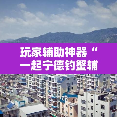 玩家辅助神器“一起宁德钓蟹辅助视频”其实确实有挂