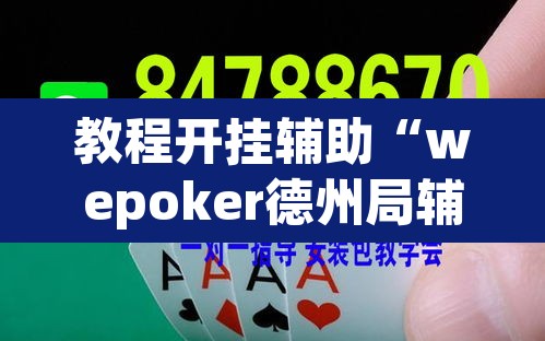 教程开挂辅助“wepoker德州局辅助透视挂教程”(透视)其实确实有挂