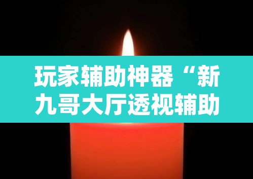 玩家辅助神器“新九哥大厅透视辅助最新”(透视挂)辅助透视教程