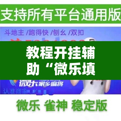 教程开挂辅助“微乐填大坑可以开挂吗”其实确实有挂
